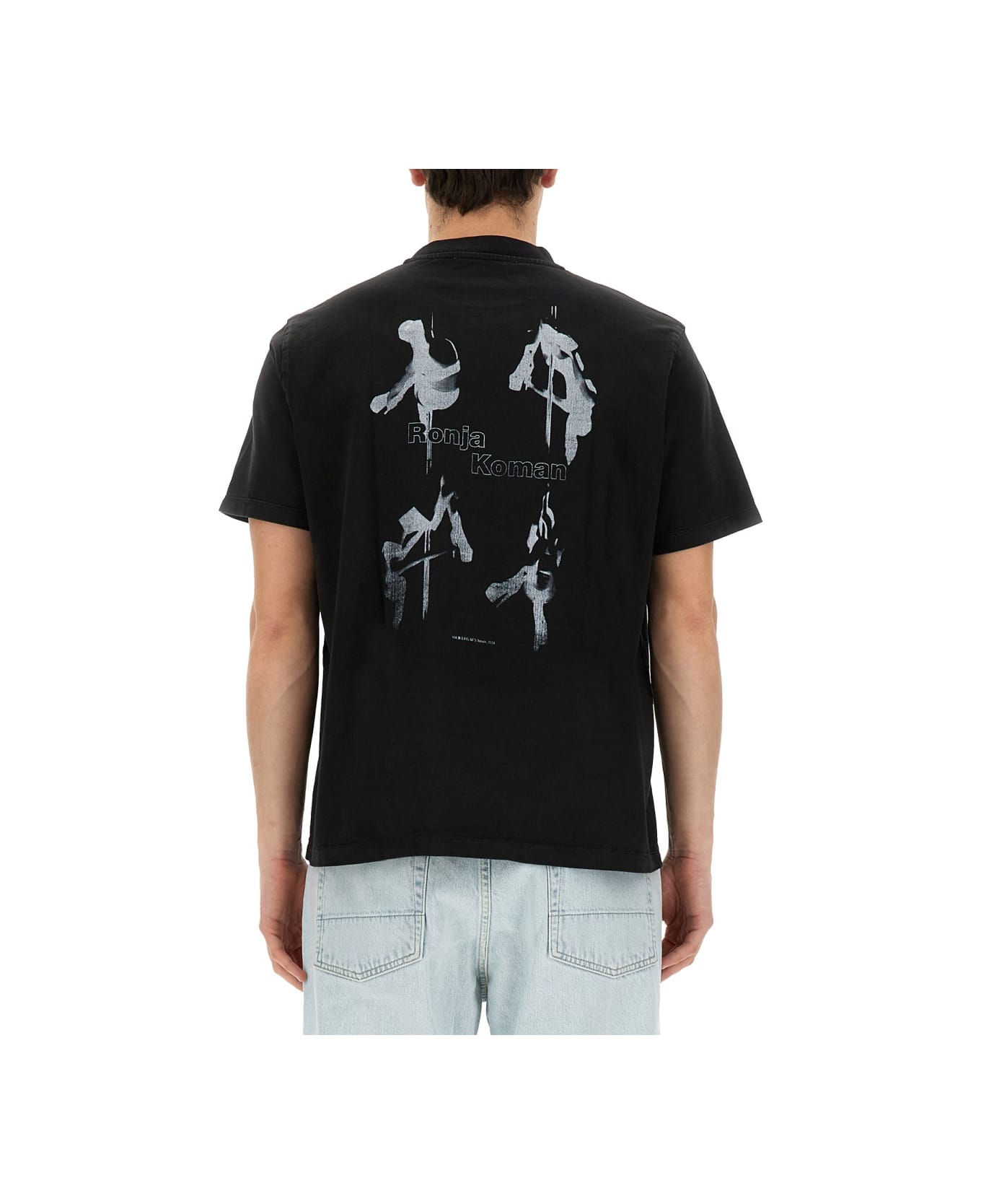 Our Legacy Boxy Fit T-shirt - BLACK