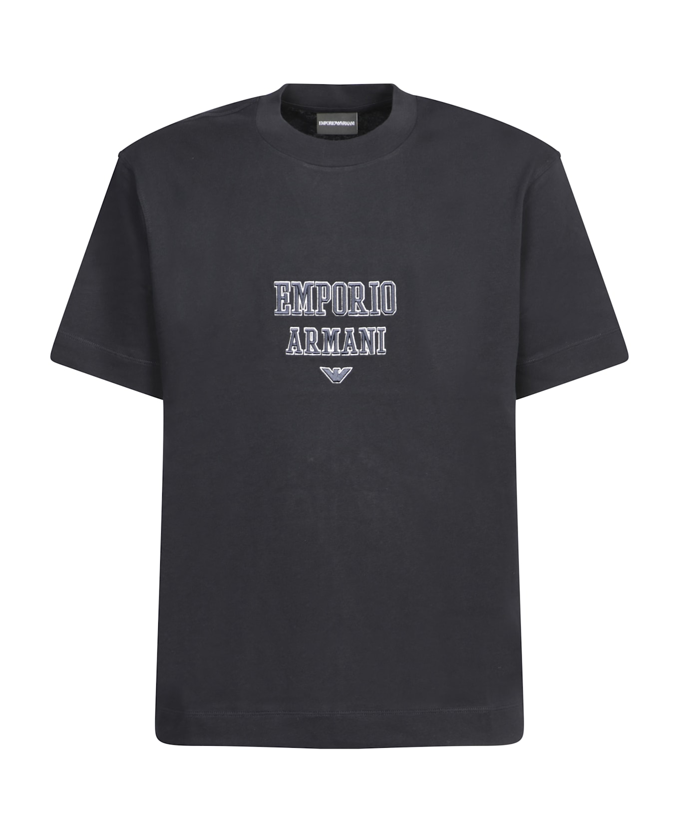 Emporio Armani Bold Logo Blue T-shirt - Blue