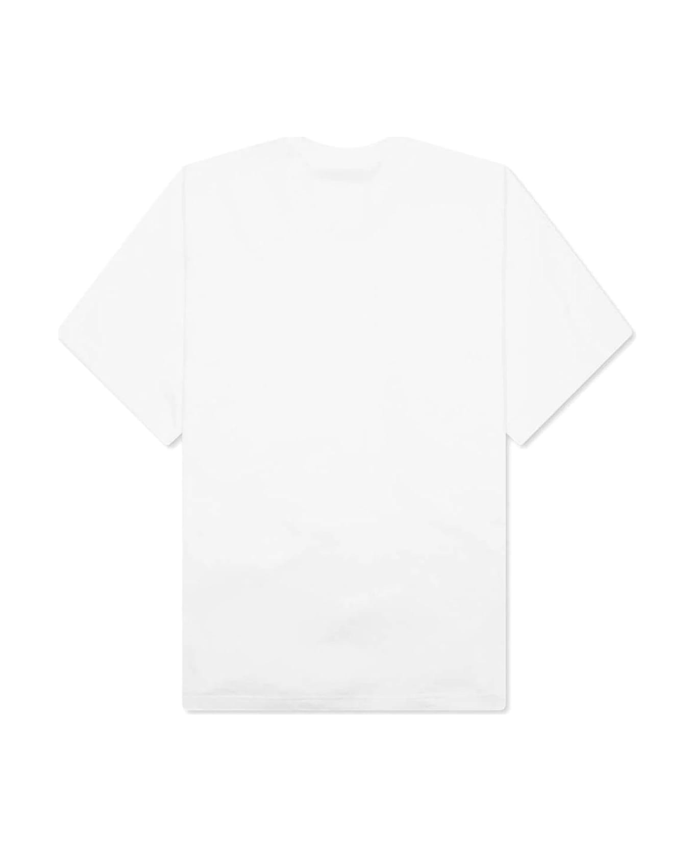 Sacai Side-slits Crewneck T-shirt - White