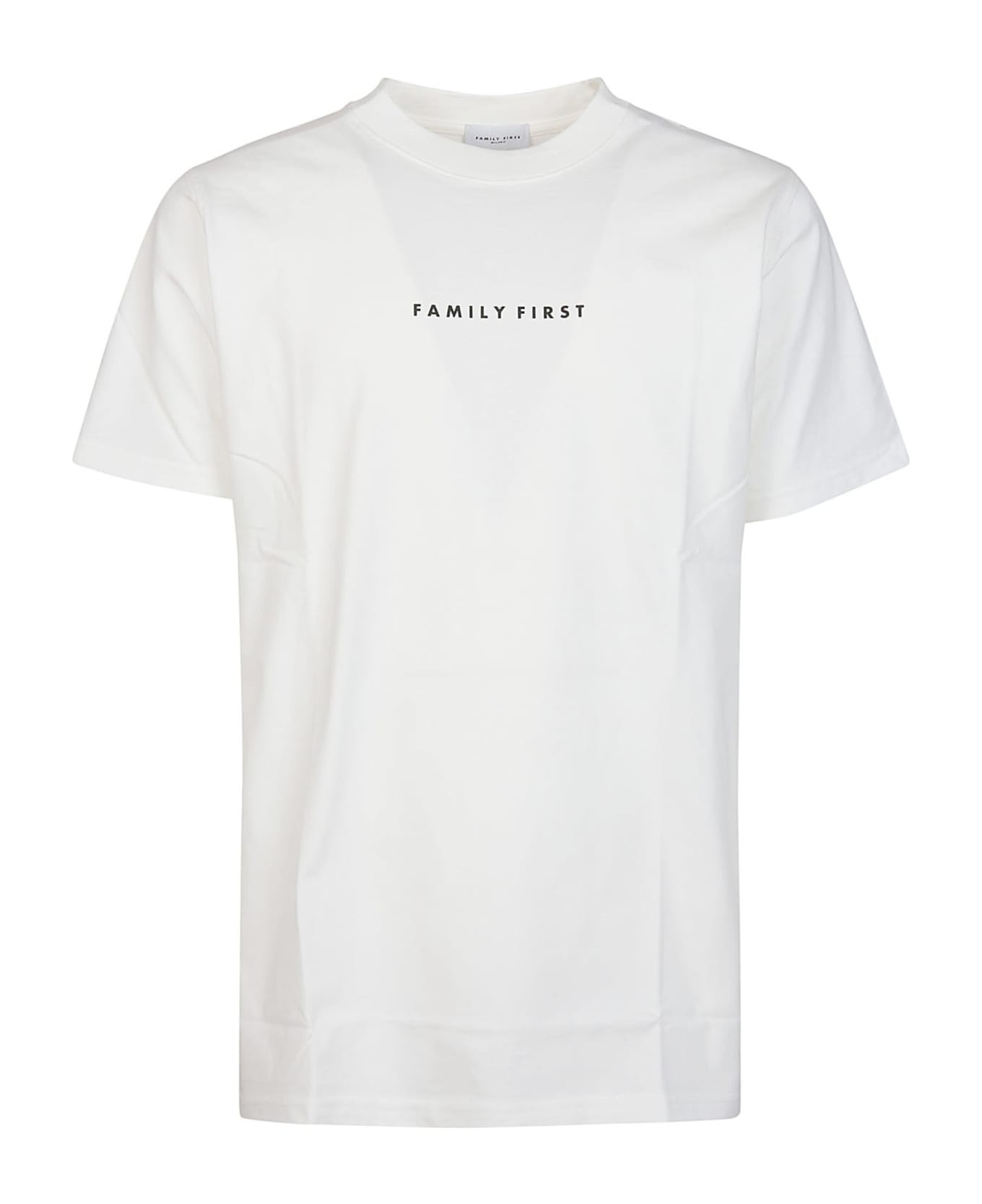 Family First Milano Box Logo T-shirt - White