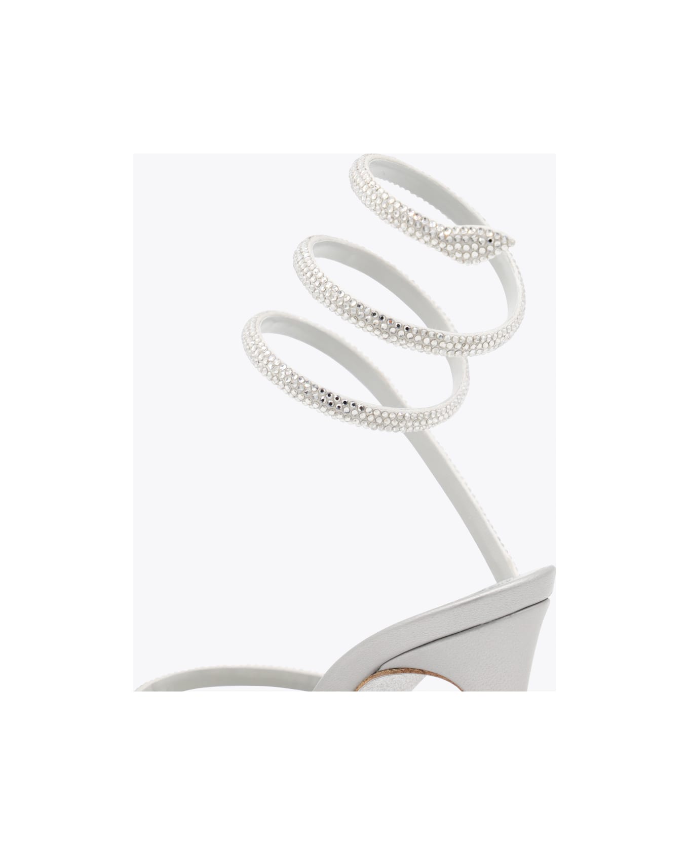 René Caovilla Silver Sandals - Silver