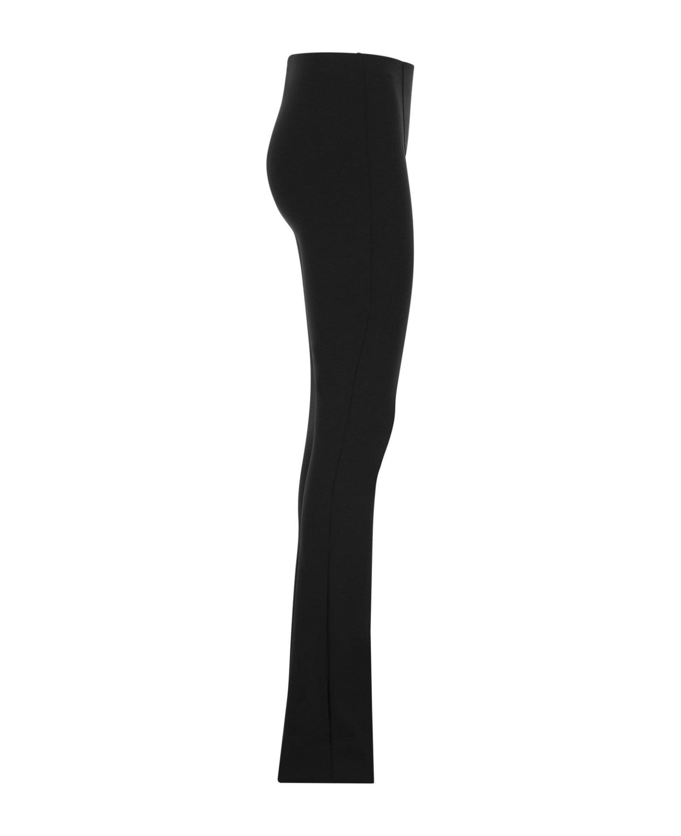 SportMax Mid-rise Flared Trousers - Nero