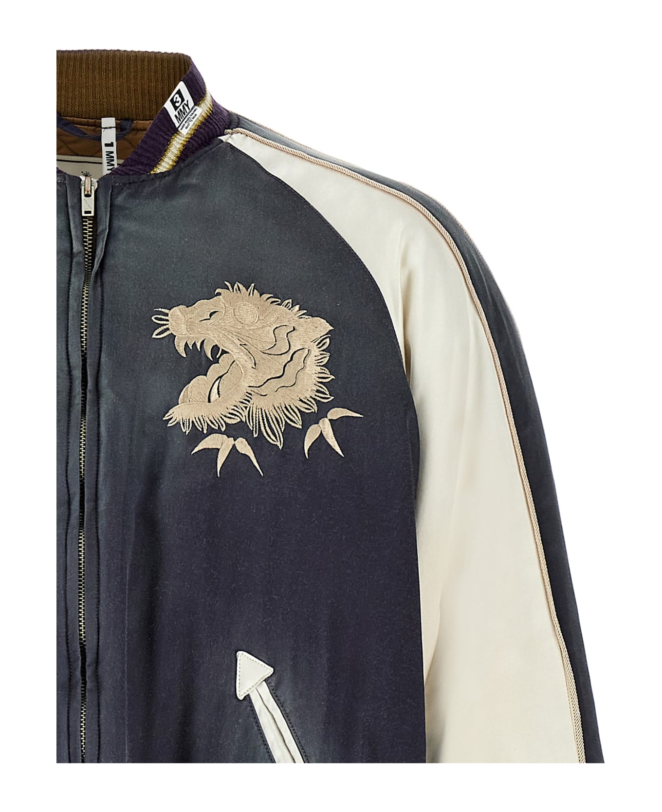 Mihara Yasuhiro 'souvenir' Bomber Jacket - Multicolor