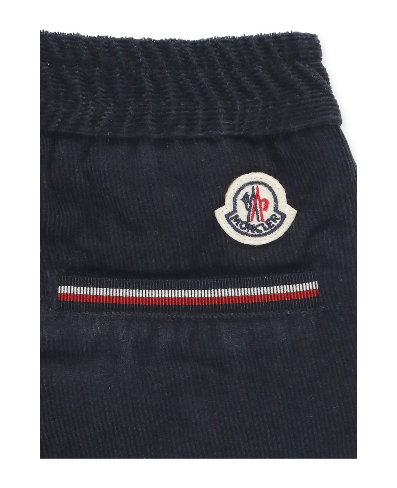 Moncler Ribbed Trousers - Blue