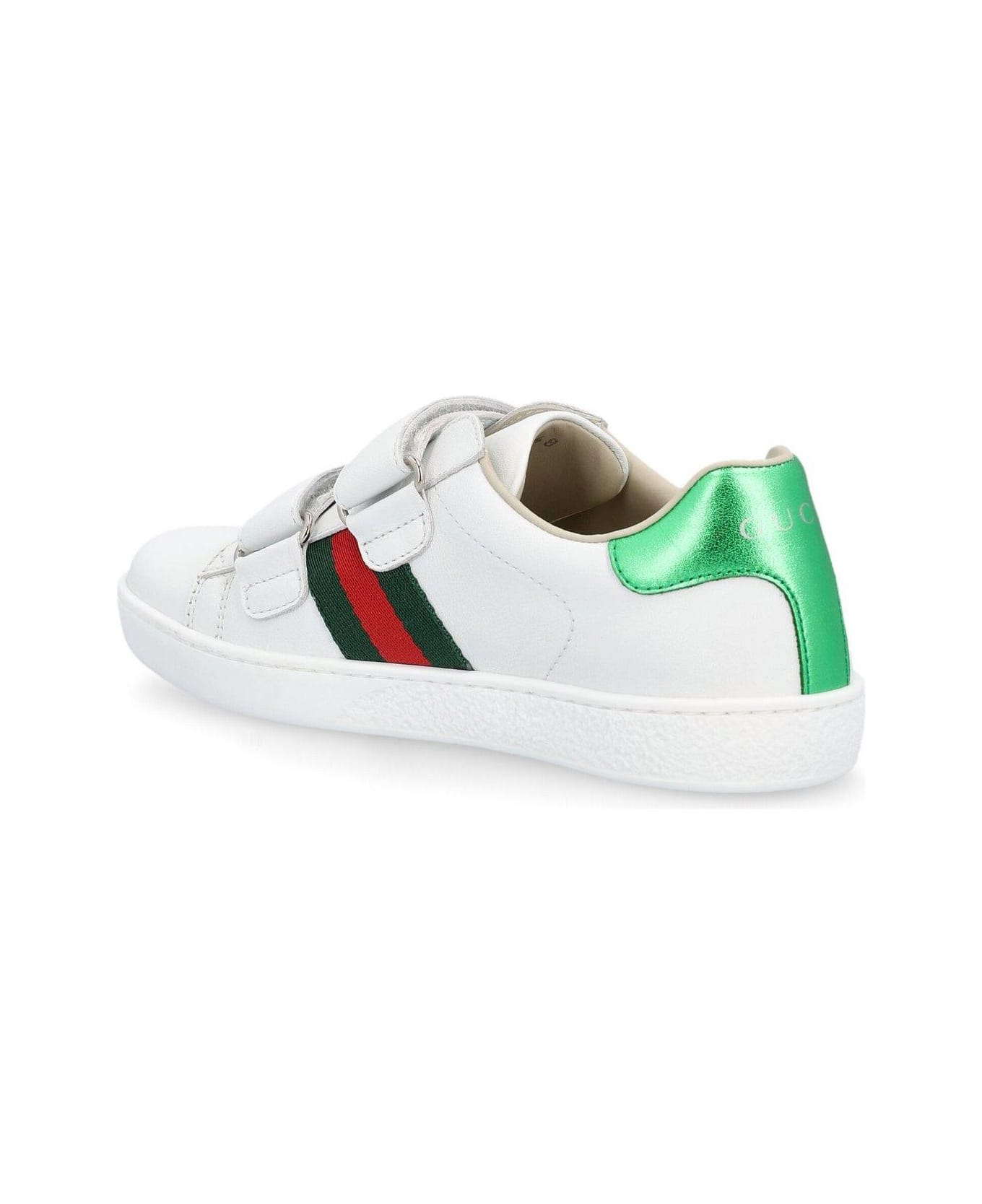 Gucci Ace Round Toe Sneakers
