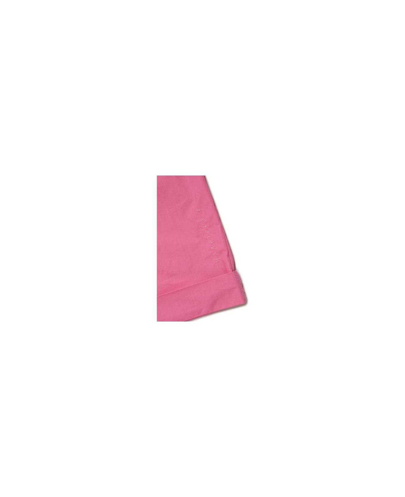 MM6 Maison Margiela Pantaloni Con Logo - Pink