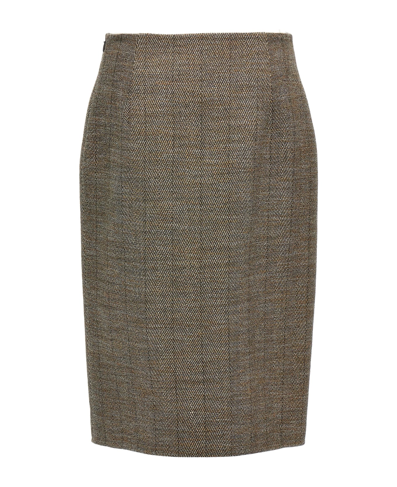 スカート Stella McCartney Slit tweed skirt Stella McCartney Slit Tweed Skirt | italist