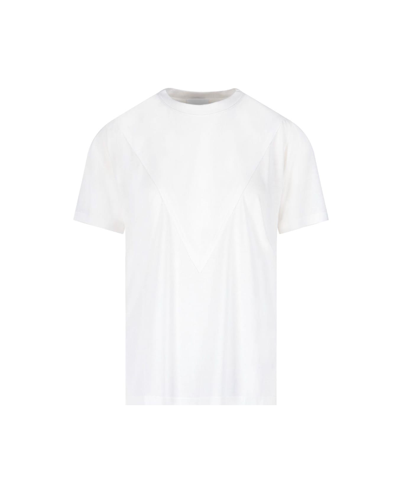 Burberry Basic T-shirt - WHITE Tシャツ