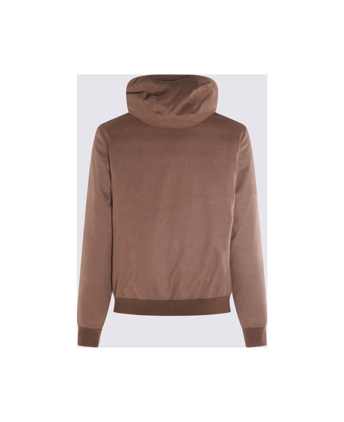 Moorer Brown Wool Oniro Down Jacket - NUT