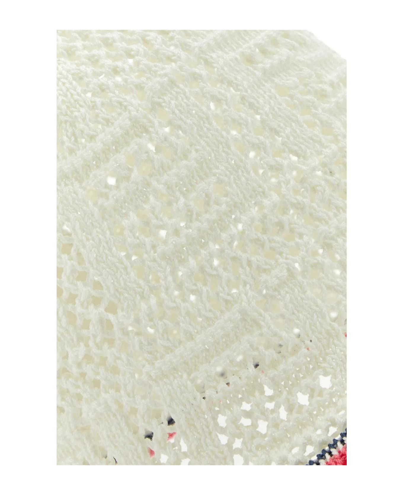 Fendi Crochet Bucket 39Thirty Hat - Bianco