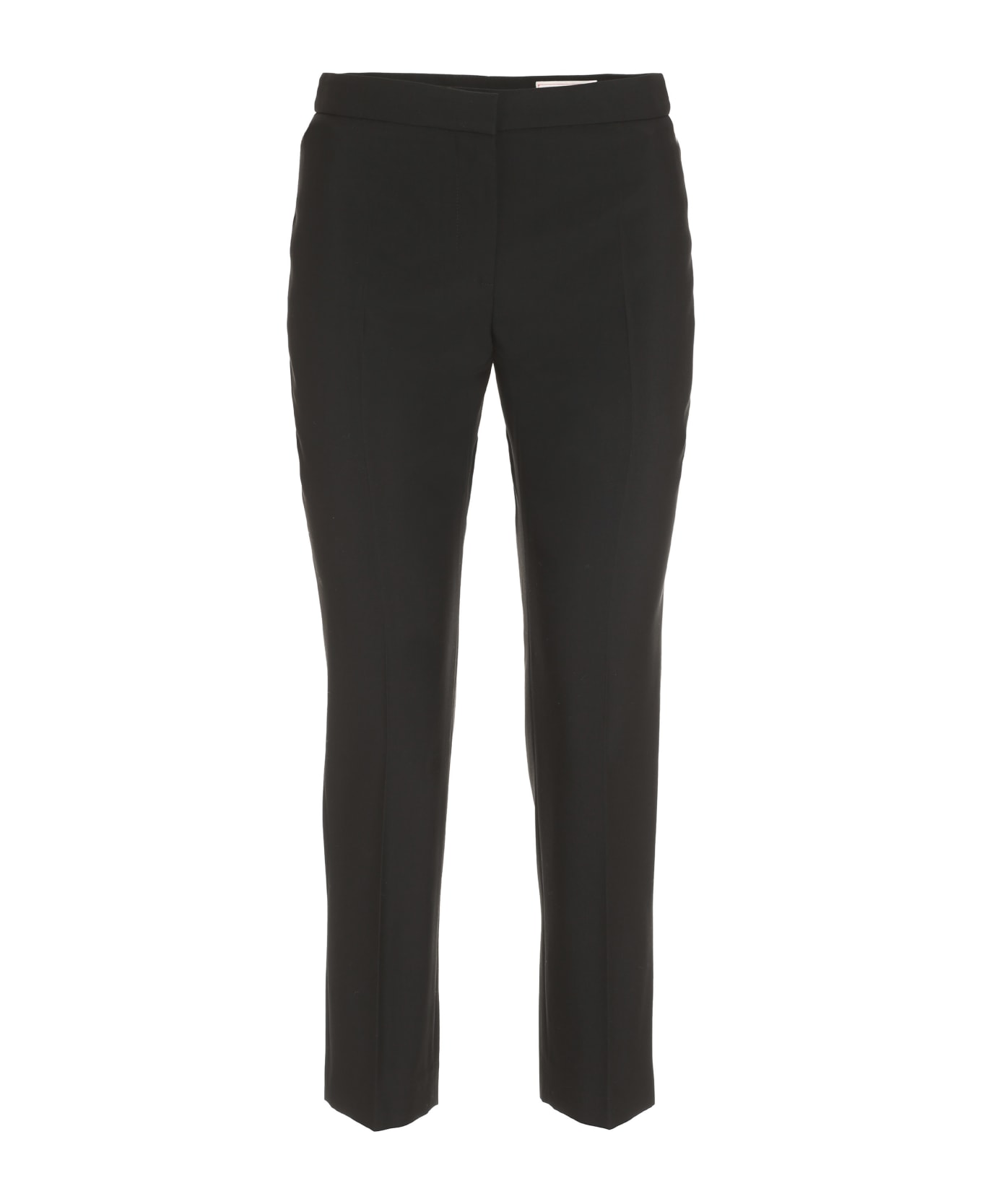 Alexander McQueen Wool Tailored Trousers - black ボトムス