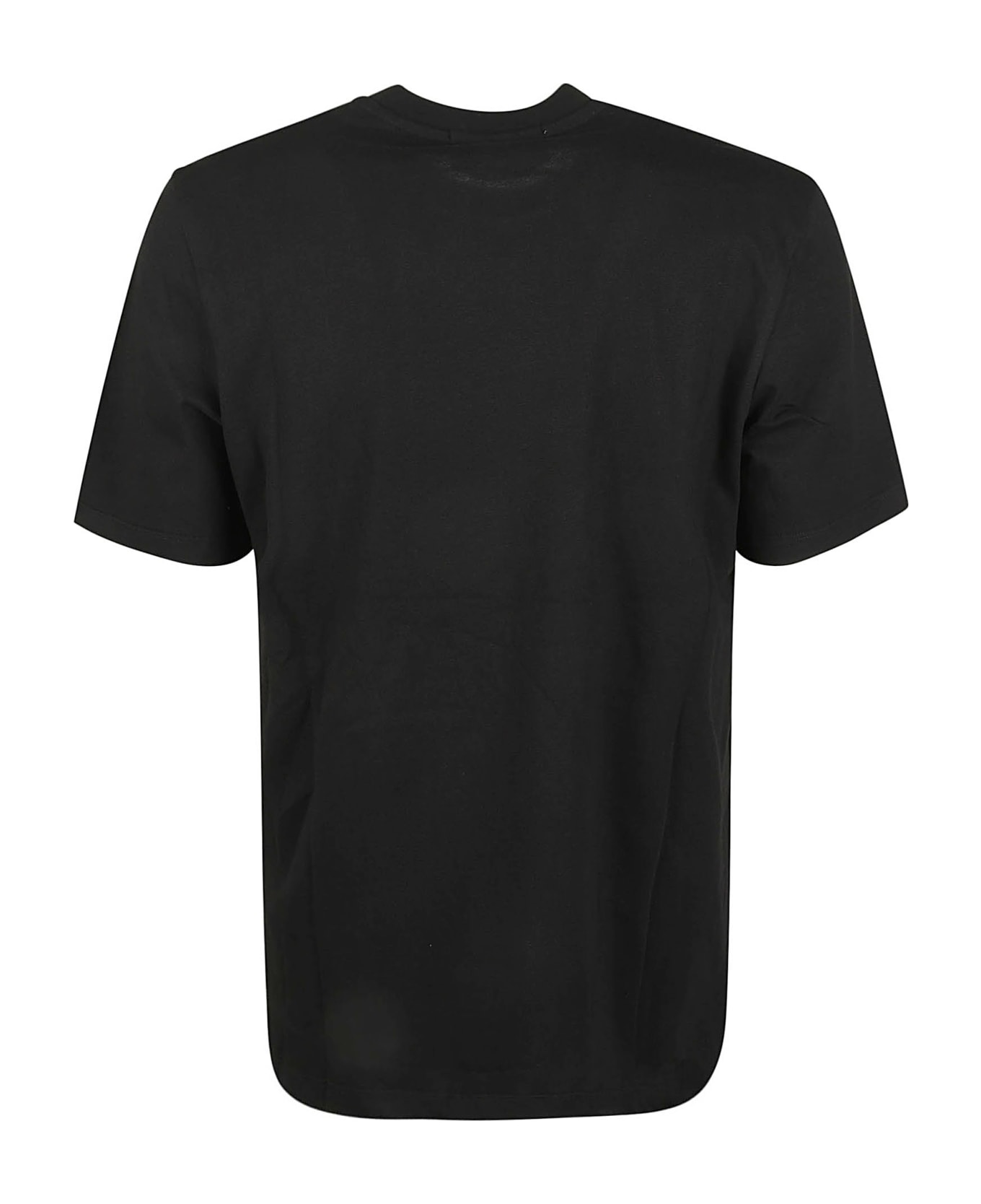 MSGM Logo Classic T-shirt - Black シャツ