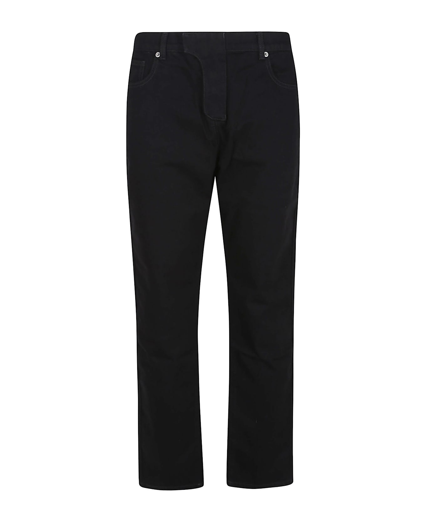 Balmain Regular Denim Pants - Black - Pc Noir DÉlavÉ