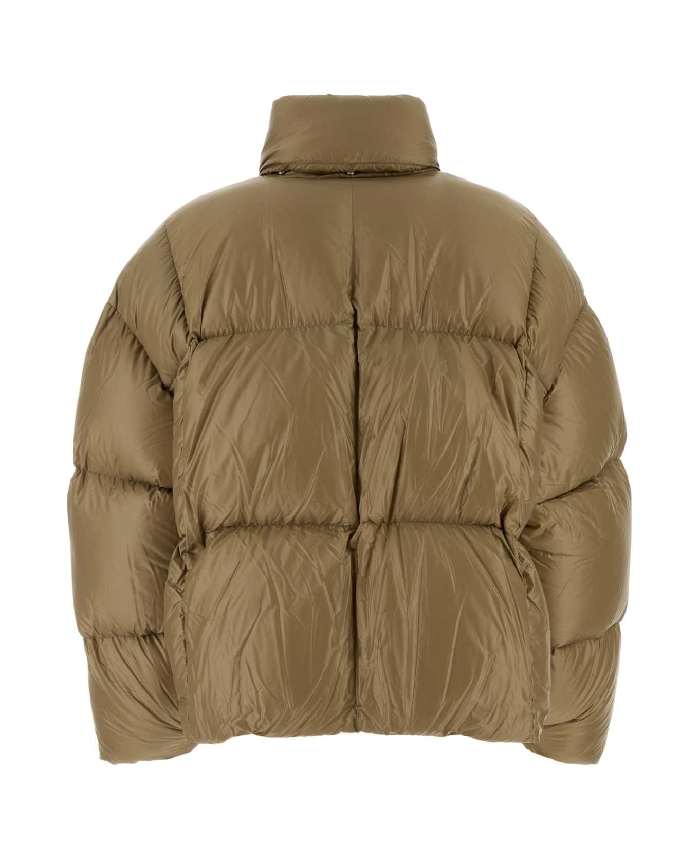 Jil Sander Biscuit Nylon Dona Jacket - BEAVER