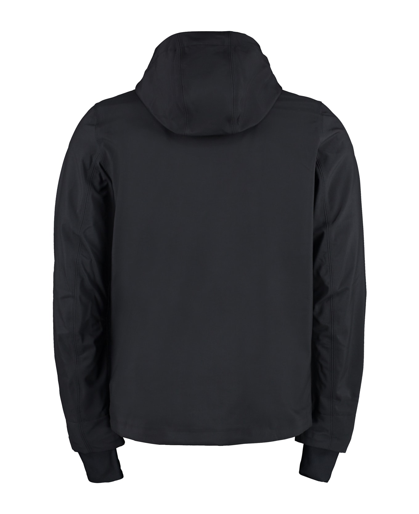 K-Way Jacko Technical Fabric Hooded Jacket - black