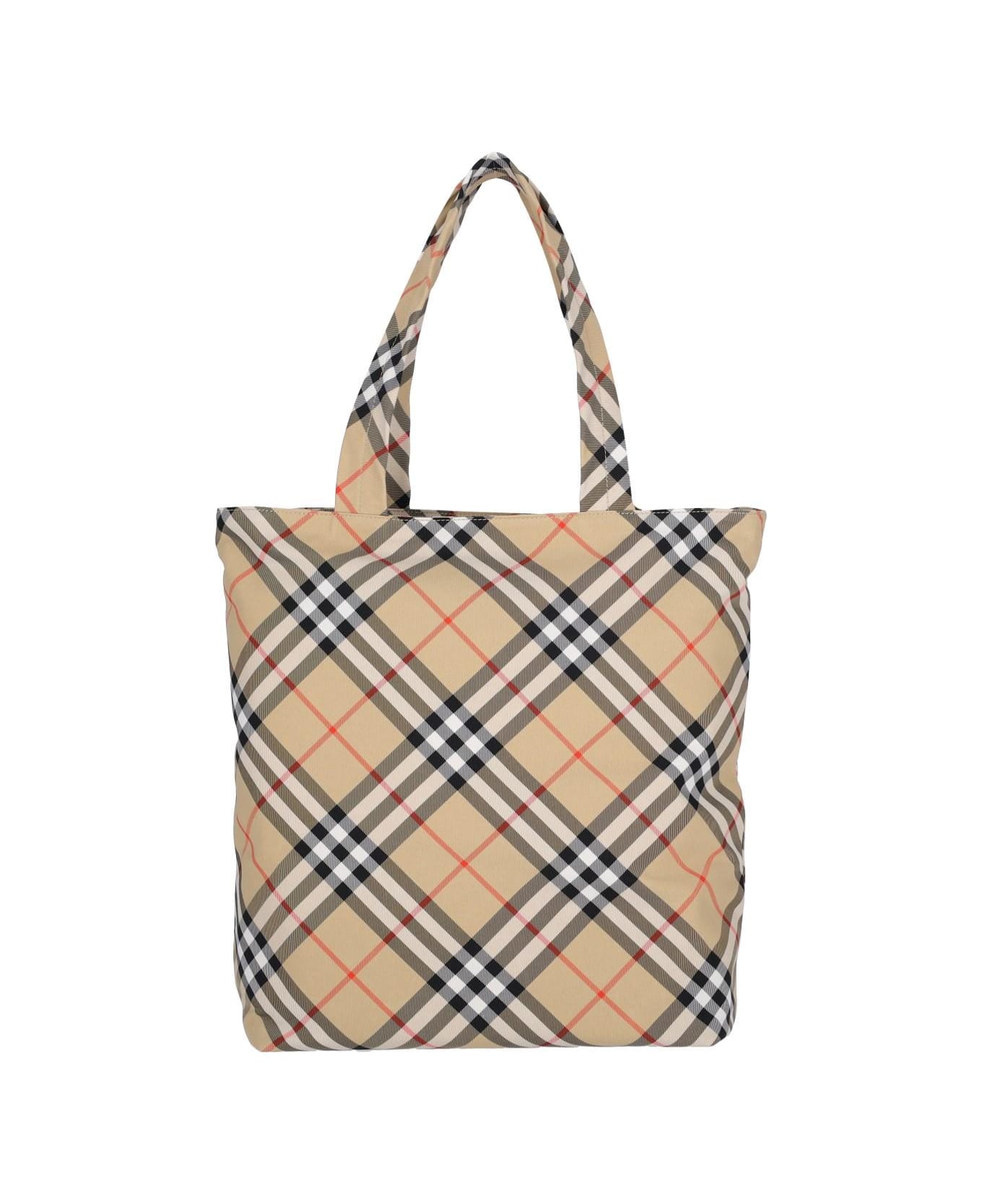 Burberry 'check' Tote Bag