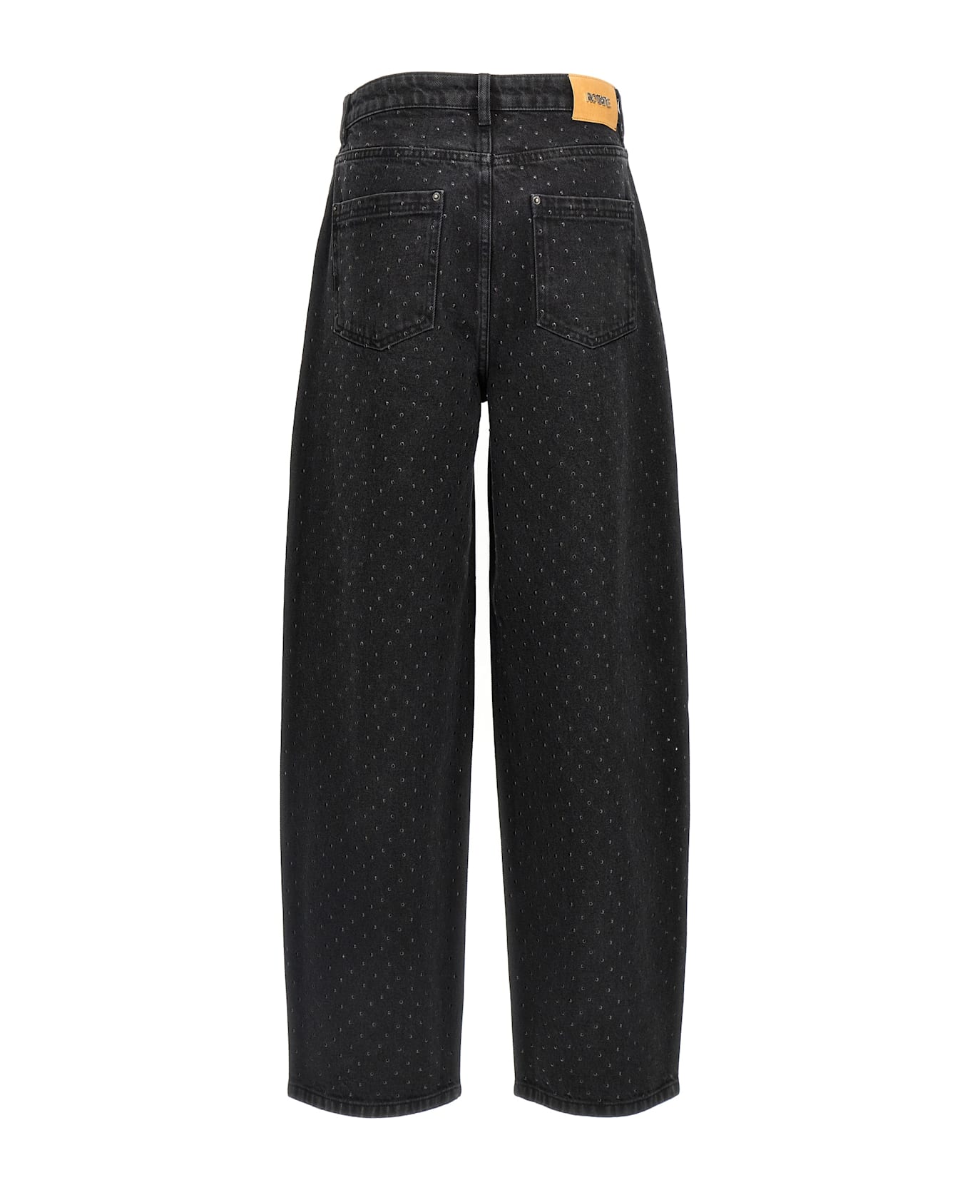 Rotate by Birger Christensen Studded Jeans - Black  