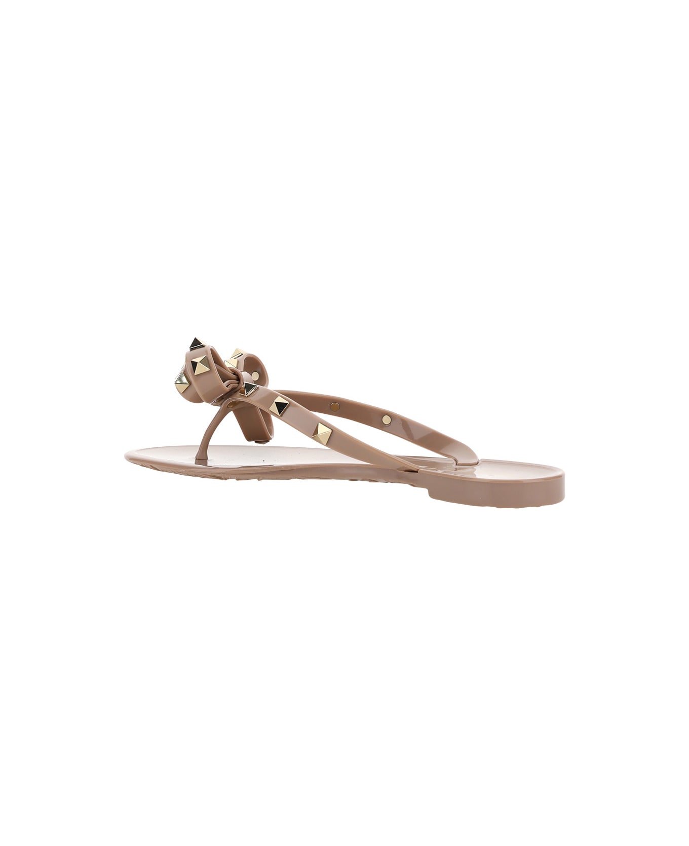 Valentino Garavani Thong Sandals - Powder