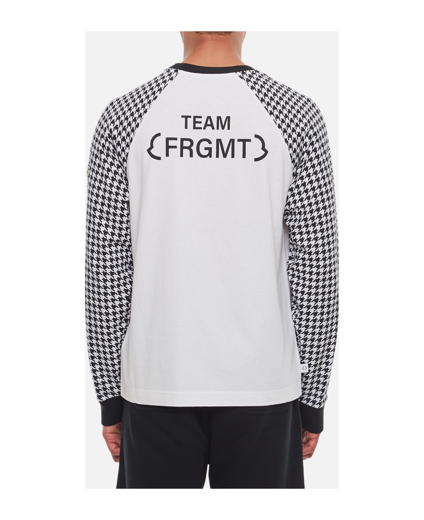 Moncler Genius Printed Long Sleeve T-shirt Moncler X Frgmt - White
