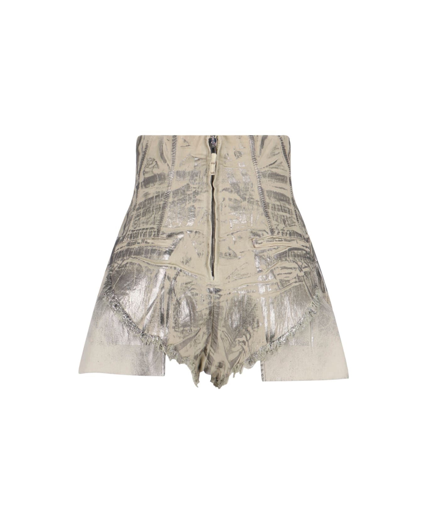 DRKSHDW "concordians" Shorts - Silver