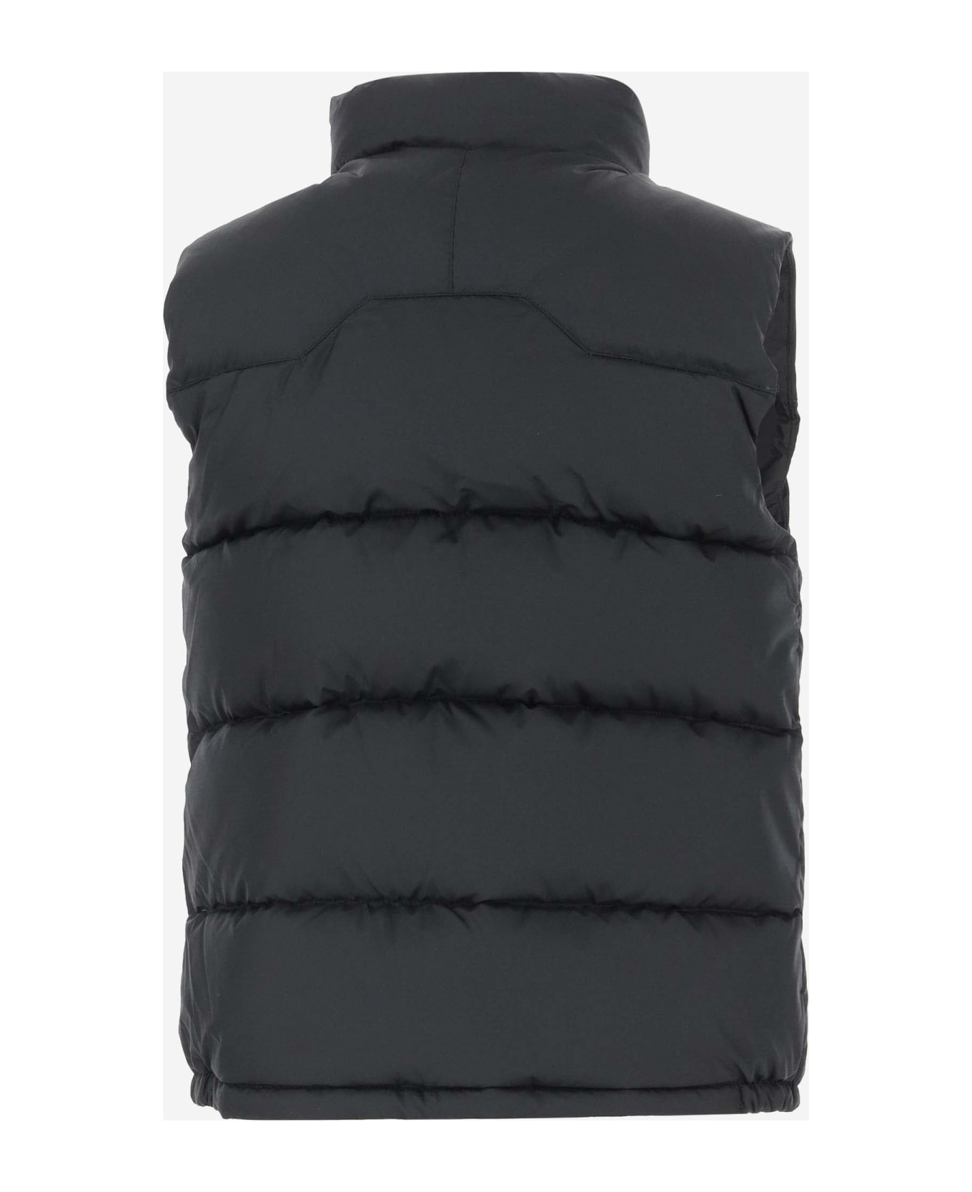 Polo Ralph Lauren Padded Gilet With Logo - Black