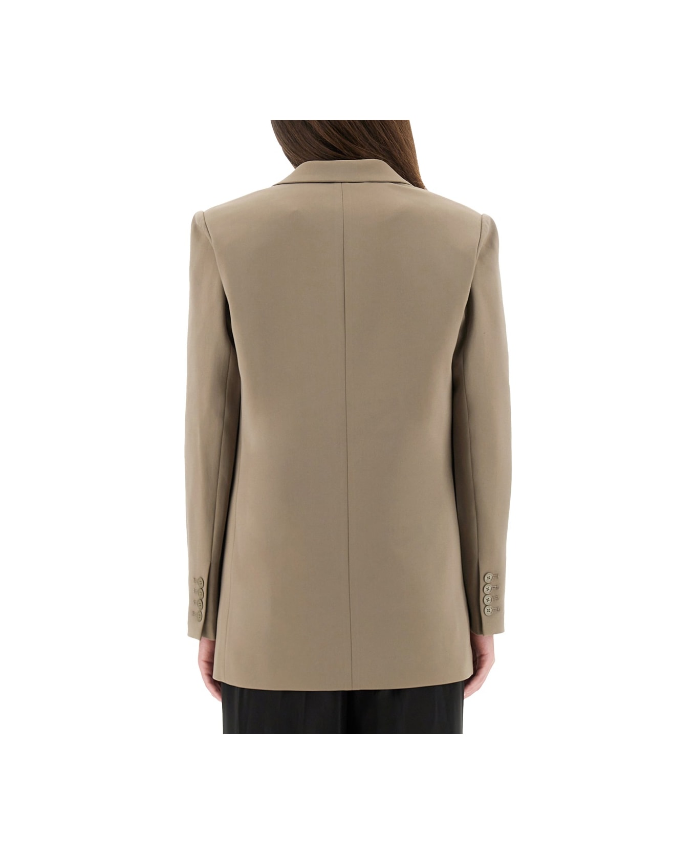 Michael Kors Crepe Blazer - DOVE
