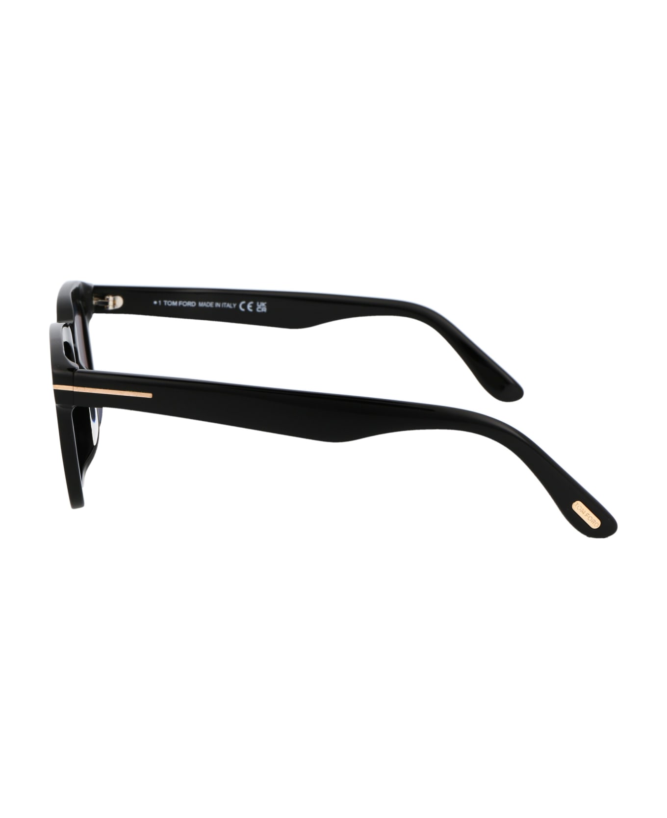 Tom Ford Eyewear Dax Sunglasses - 01V Nero Lucido / Blu