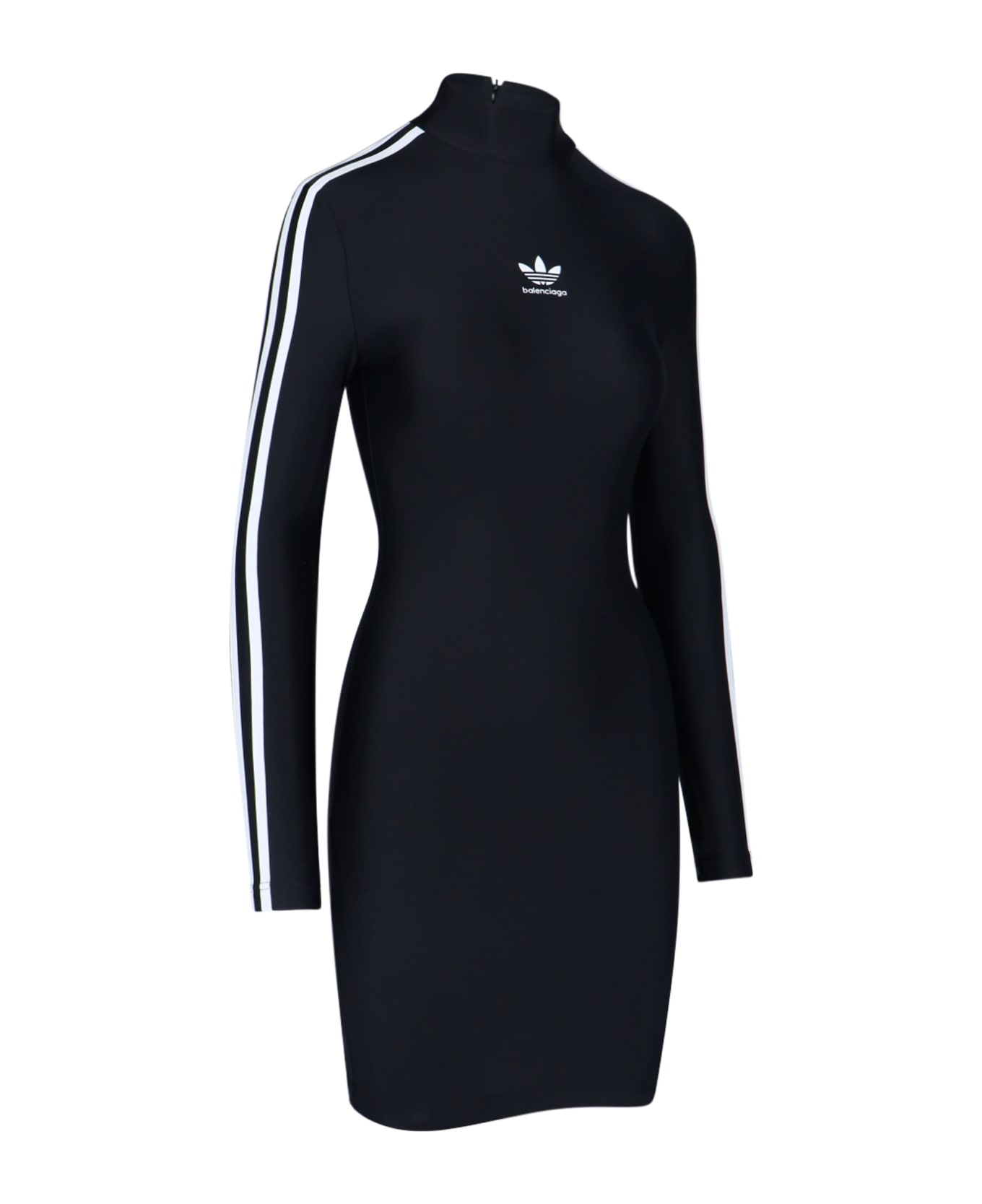 Balenciaga X Adidas Logo Mini Dress - Black
