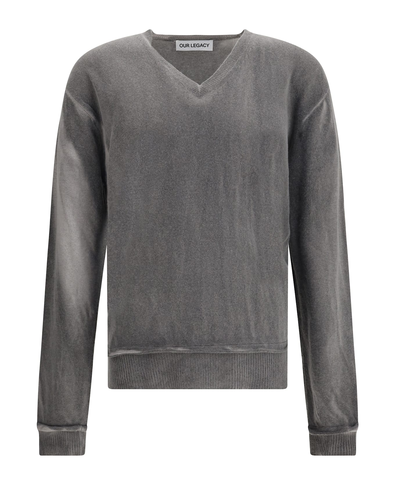 Our Legacy V Neck Grey Sweater
