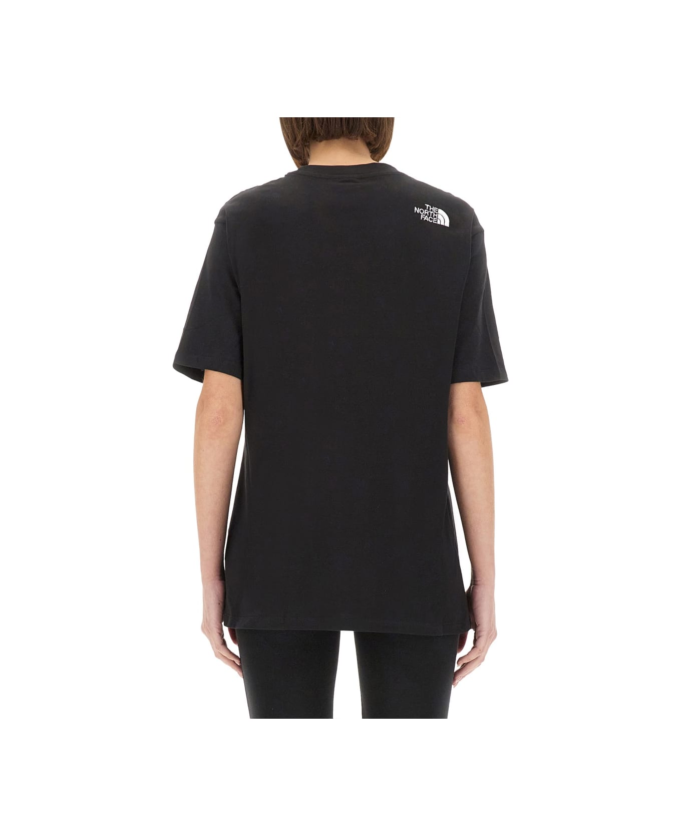 The North Face "simple Dome" Oversized T-shirt - BLACK