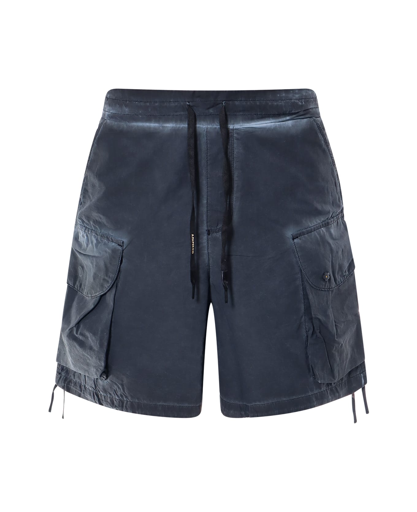 A Paper Kid Bermuda Shorts - Black
