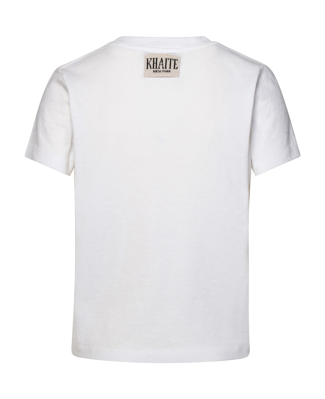 Khaite White Cotton Emmylou T-shirt - White