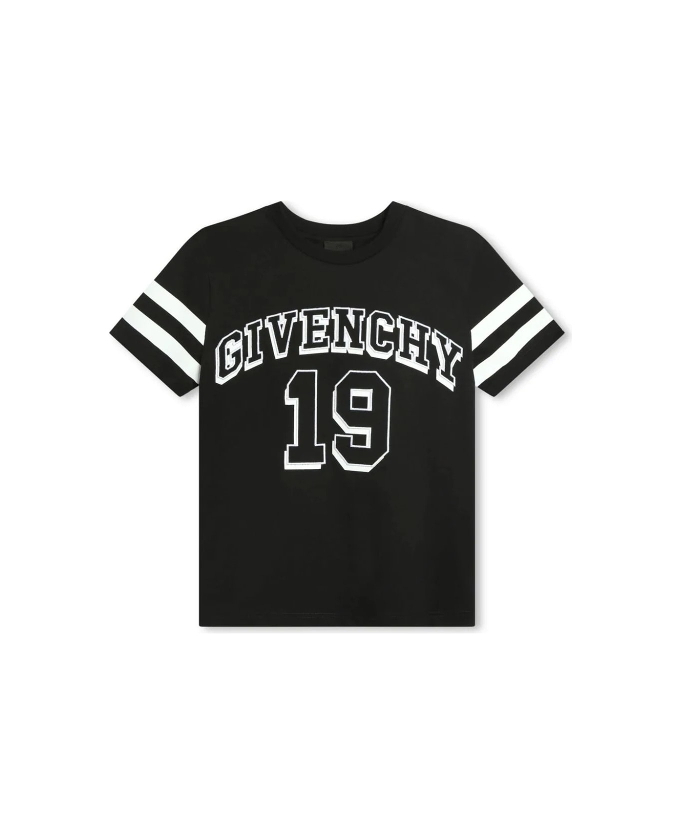 Givenchy Black Givenchy 4g 1952 T-shirt - Nero