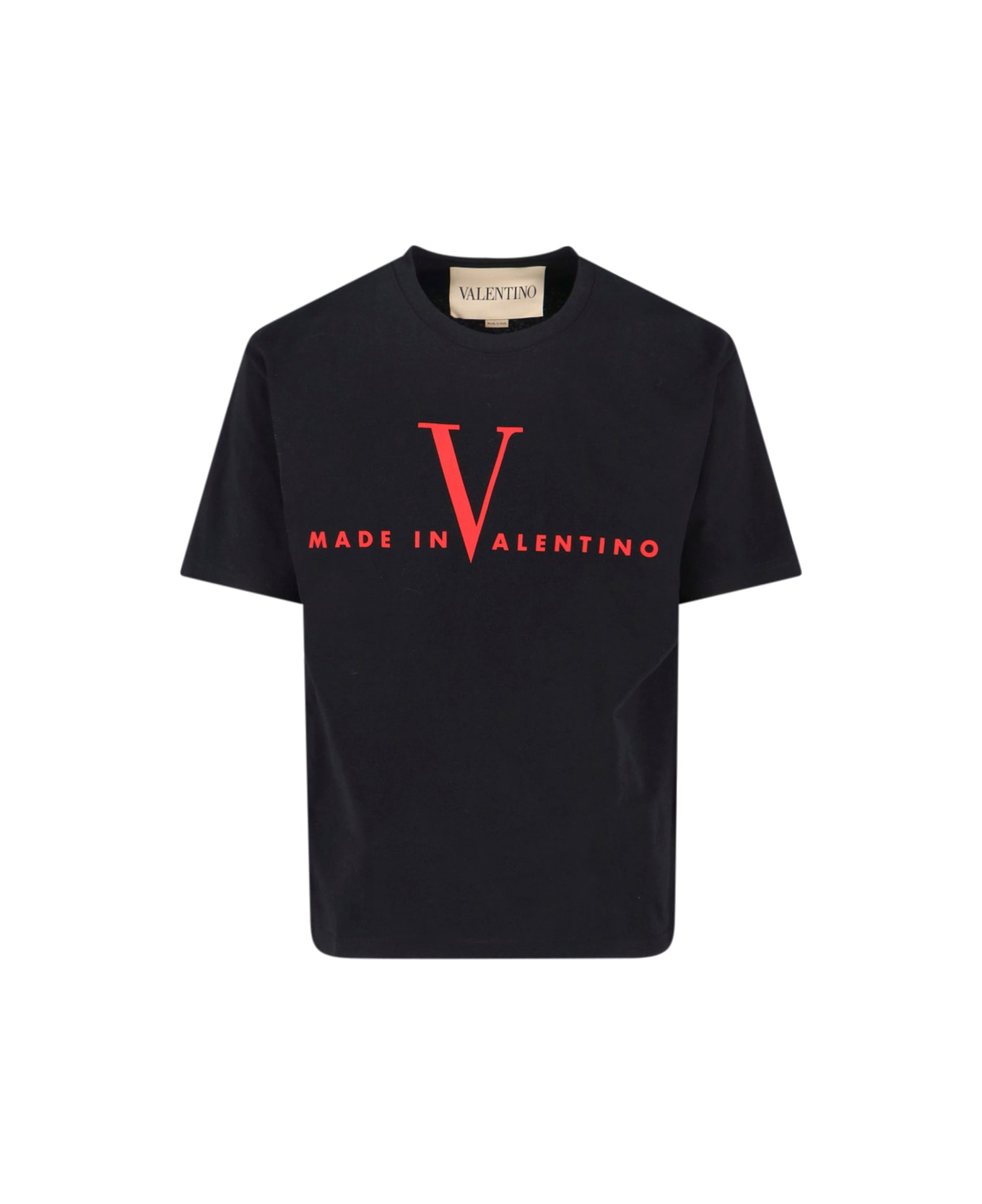 Valentino 'made In Valentino' T-shirt - Black