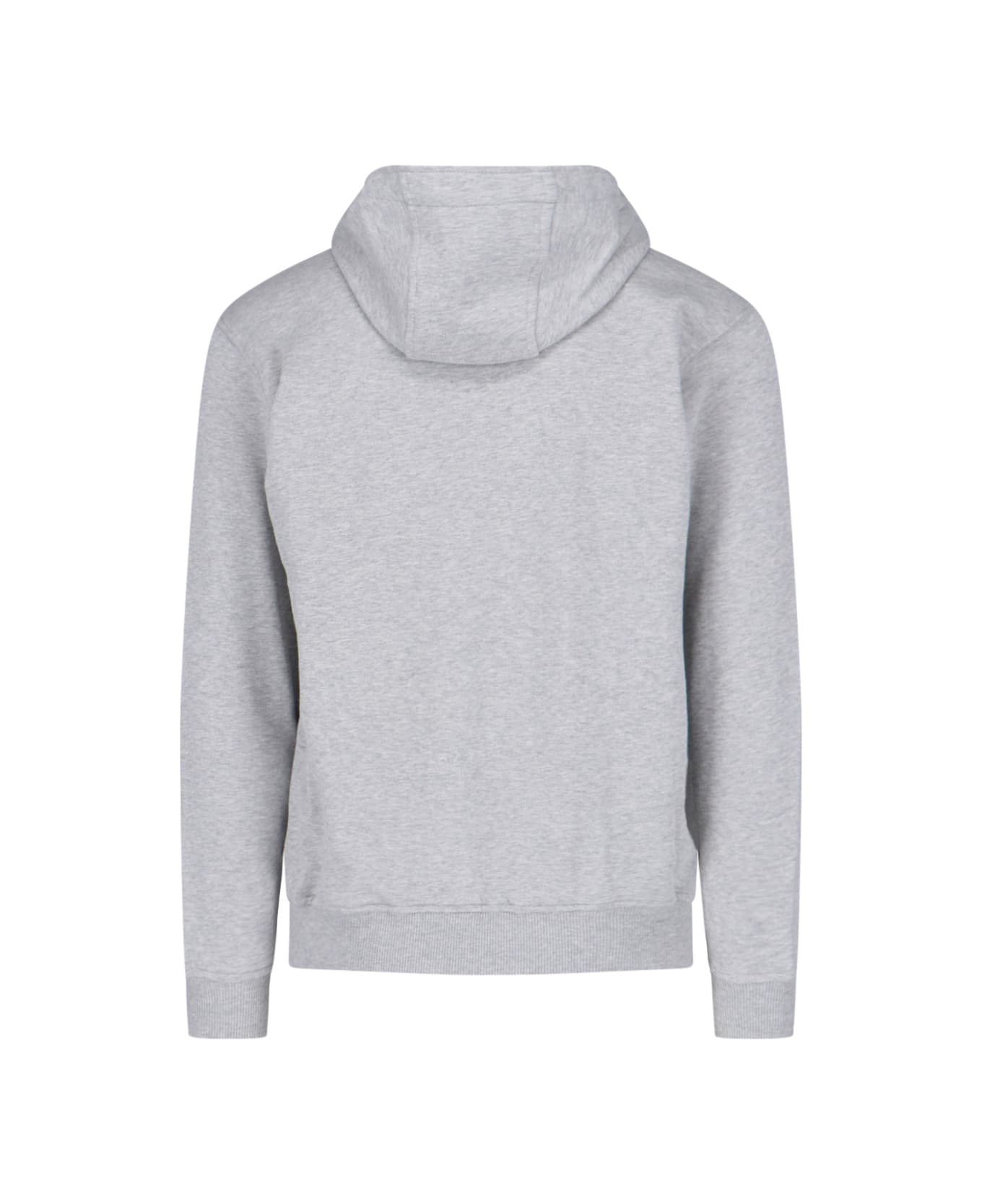 Comme des Garçons Printed Zip Sweatshirt - Gray フリース