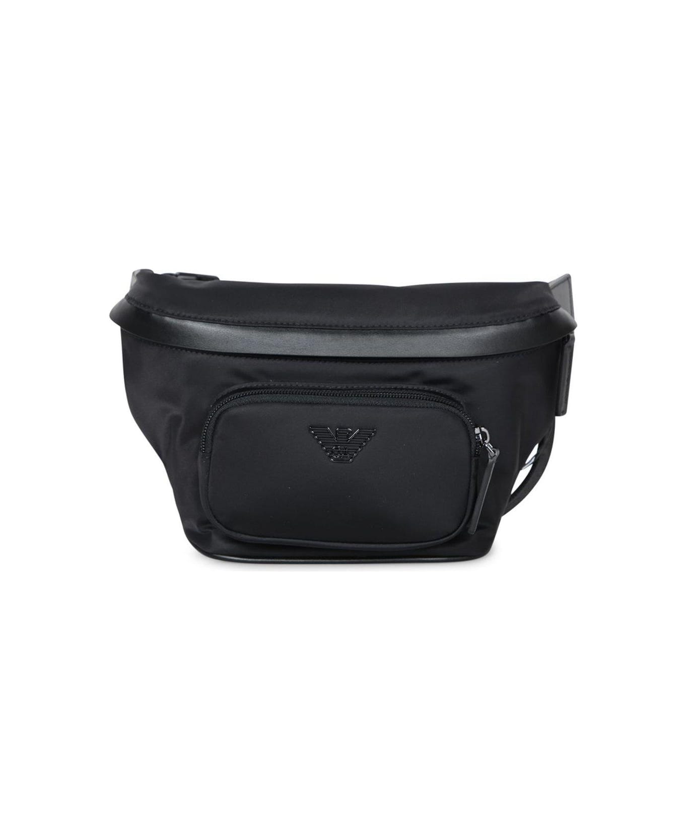 Emporio Armani Asv Belt Bag - Black