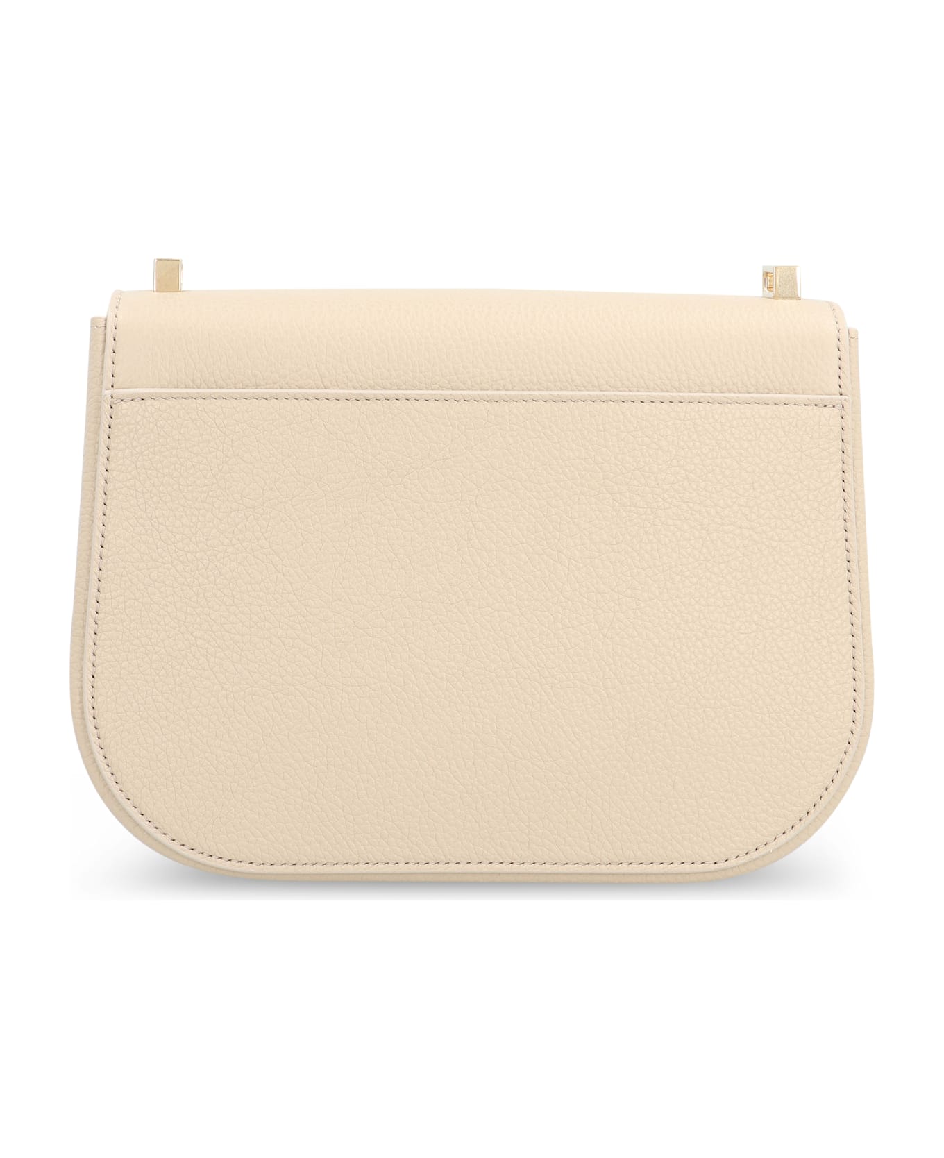 Ferragamo Gancini Leather Crossbody Bag - Sand