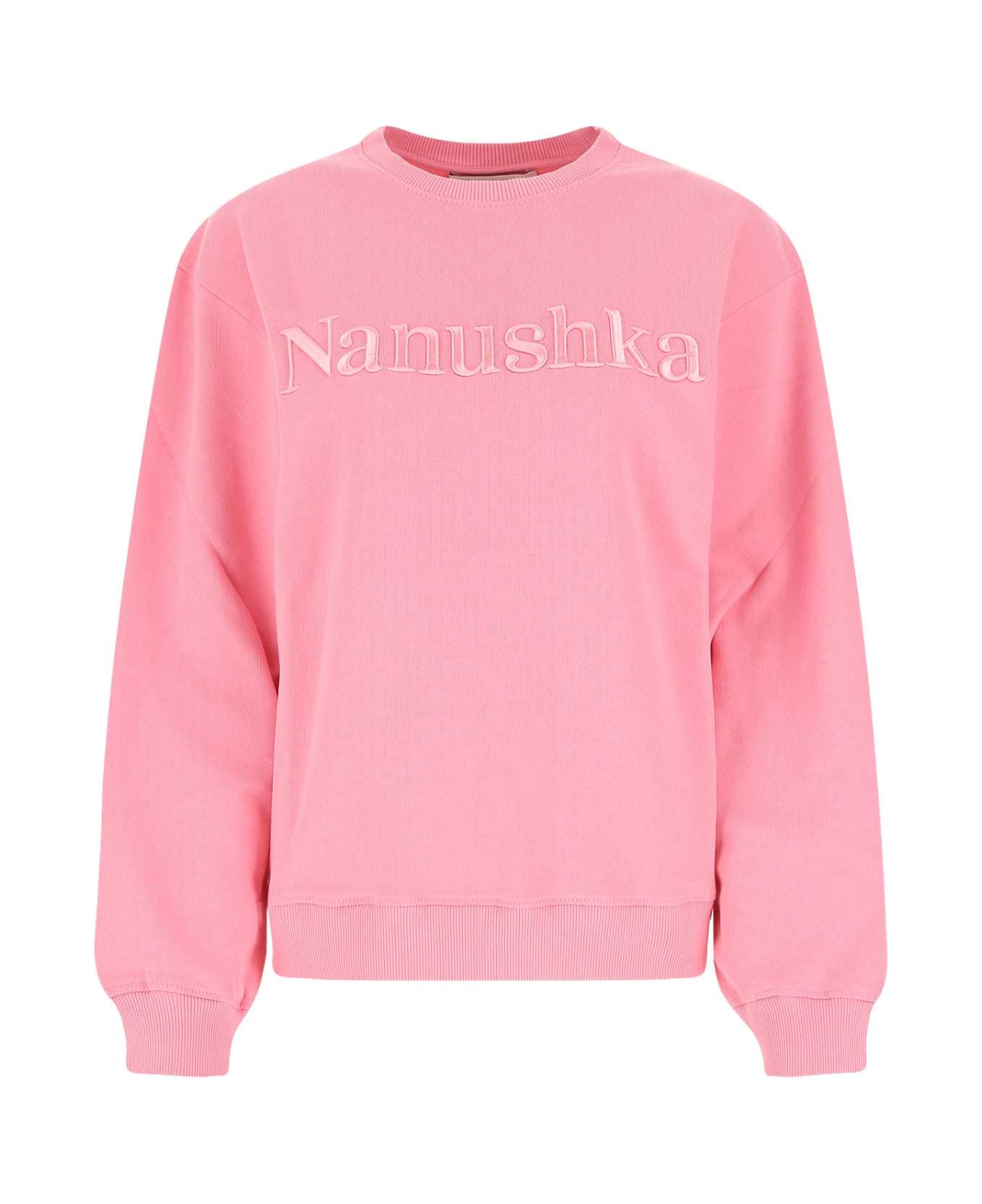 Nanushka Pink Cotton Rey Sweatshirt - PINK