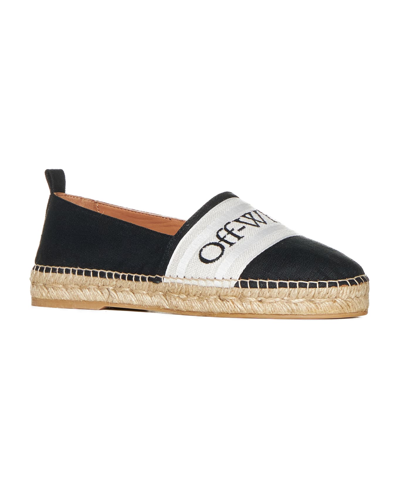 Off-White Flat Shoes - Black