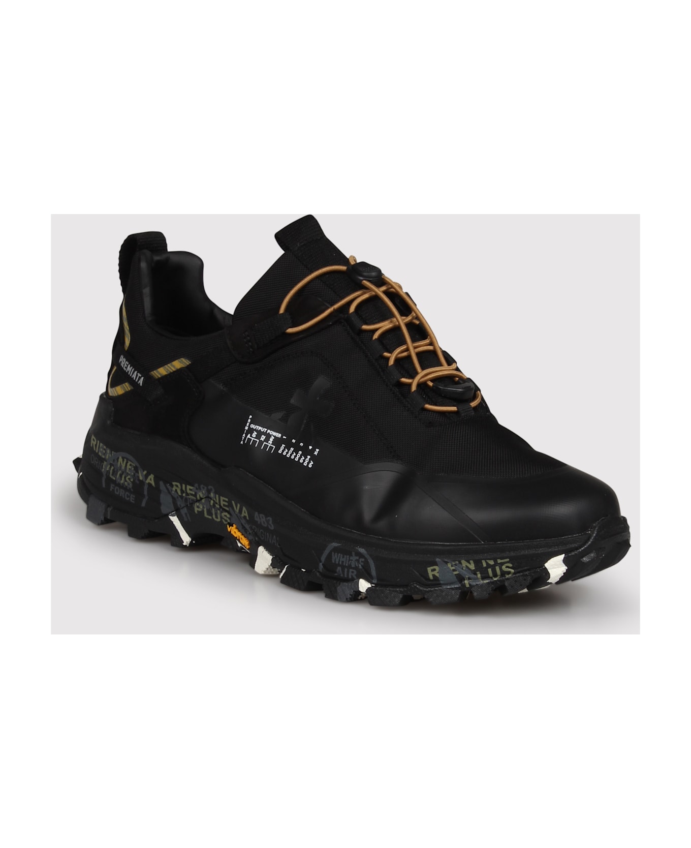 Premiata Cross 0.2 349m Sneakers - Black