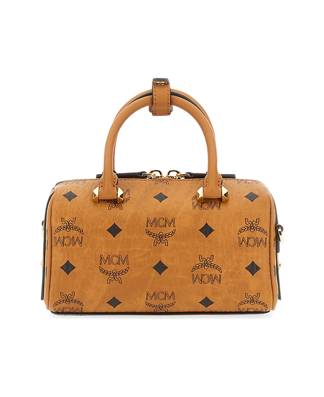 Women's Boston Visetos-motif Mini Bag by Mcm