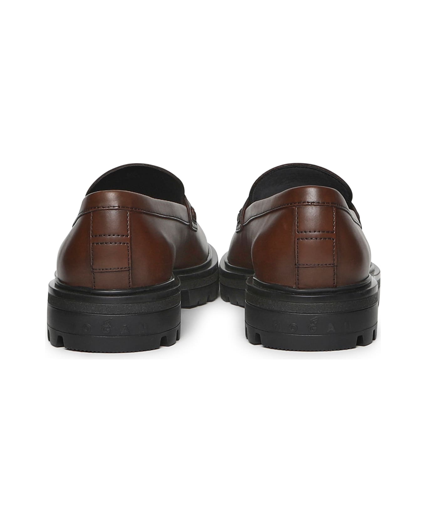 Hogan H673 Loafers - Brown