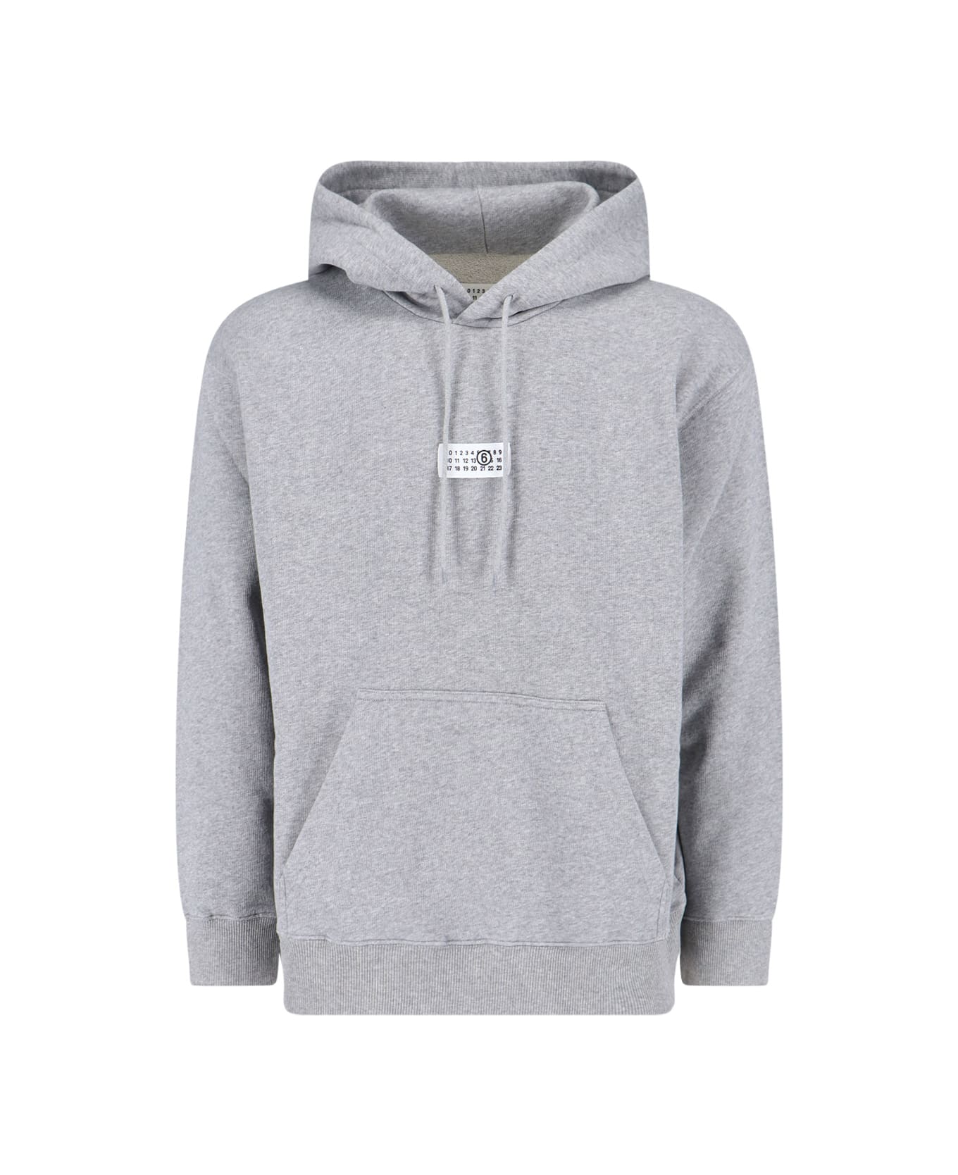 MM6 Maison Margiela "numeric" Hoodie - Gray