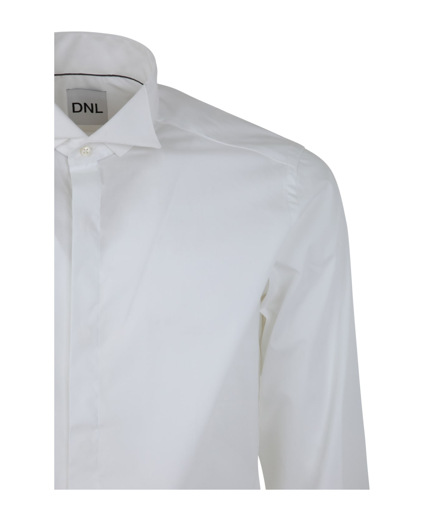 DNL Slim Classic Shirt - White