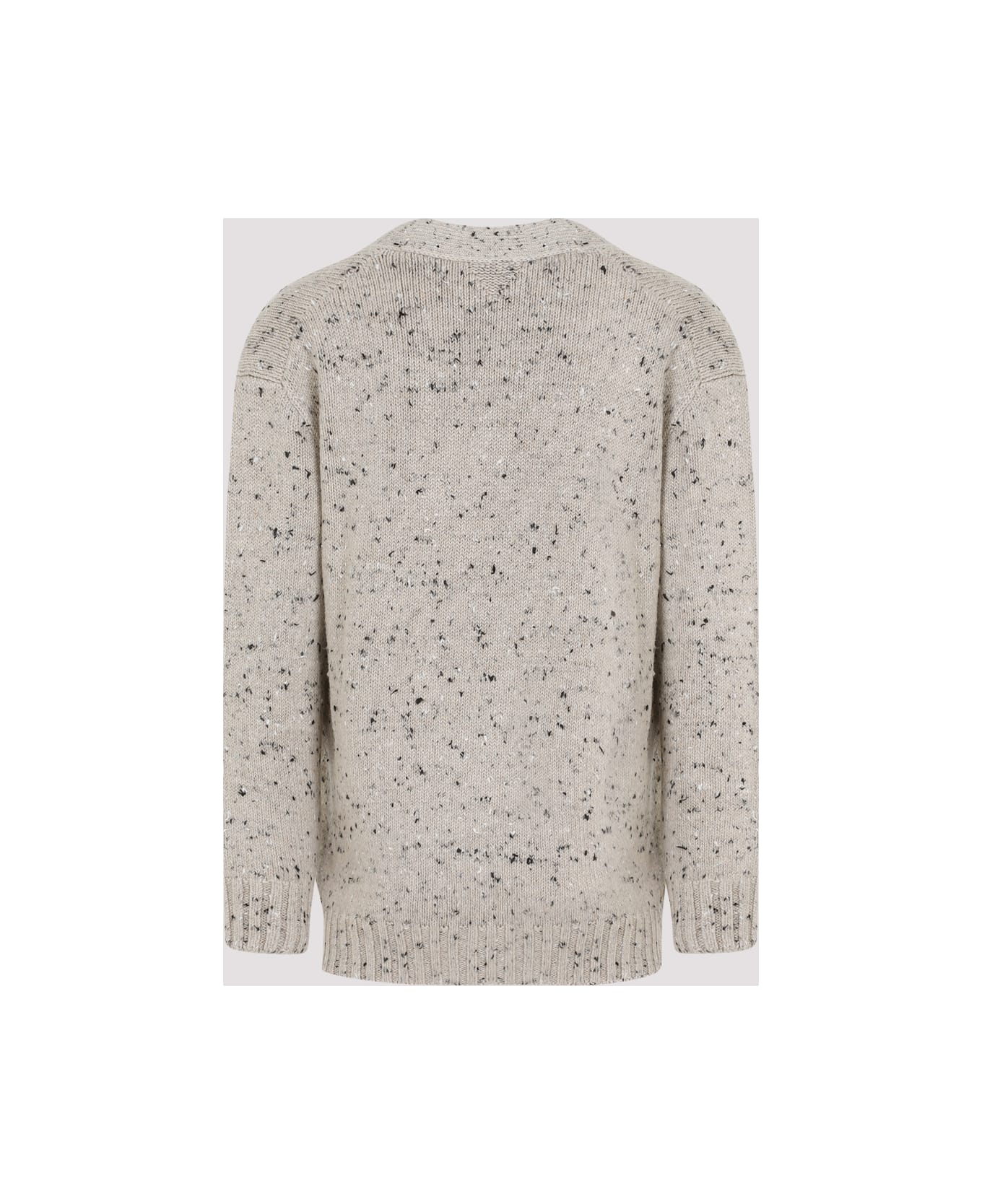 Bottega Veneta Embroidered Cardigan - Dove