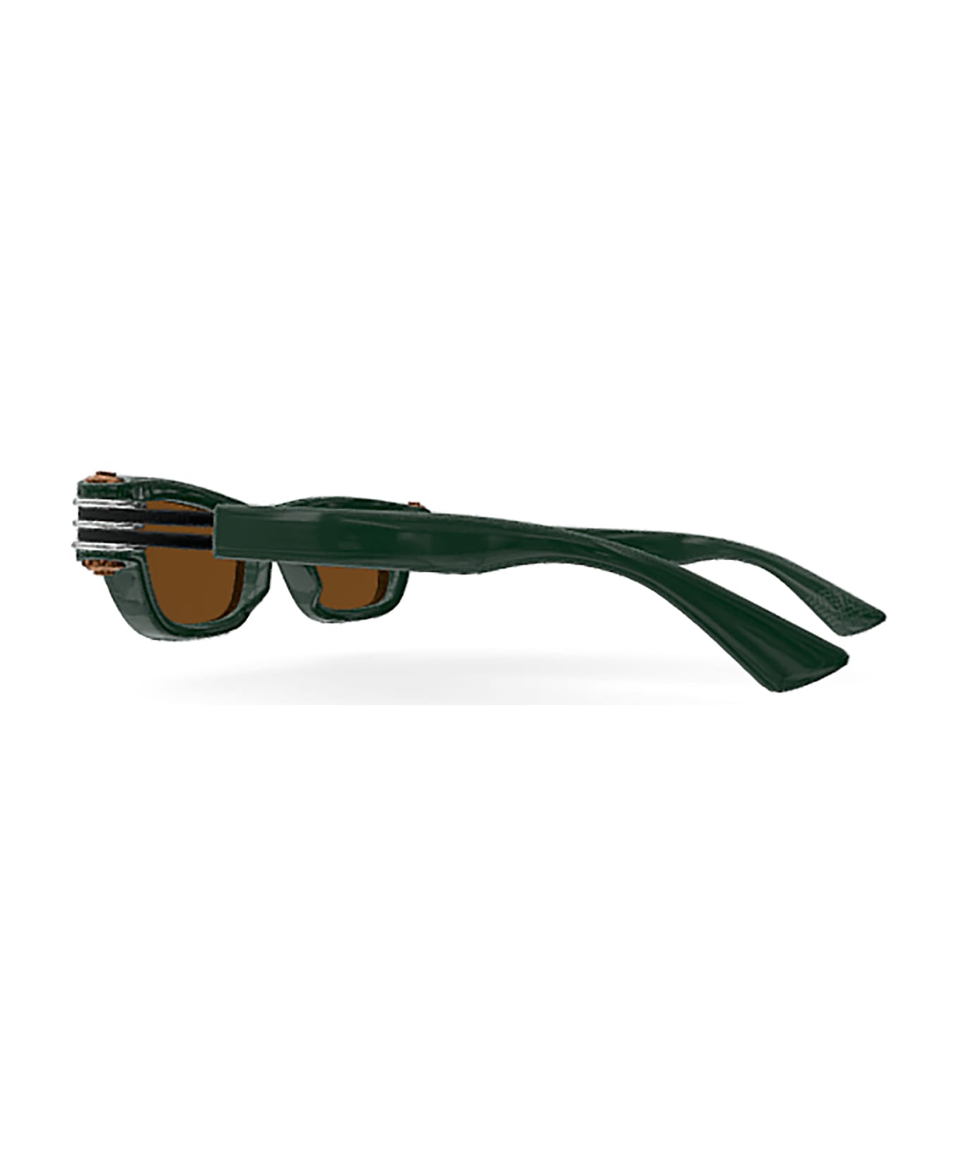 Bottega Veneta Eyewear BV1308S Sunglasses - Green Black Copper