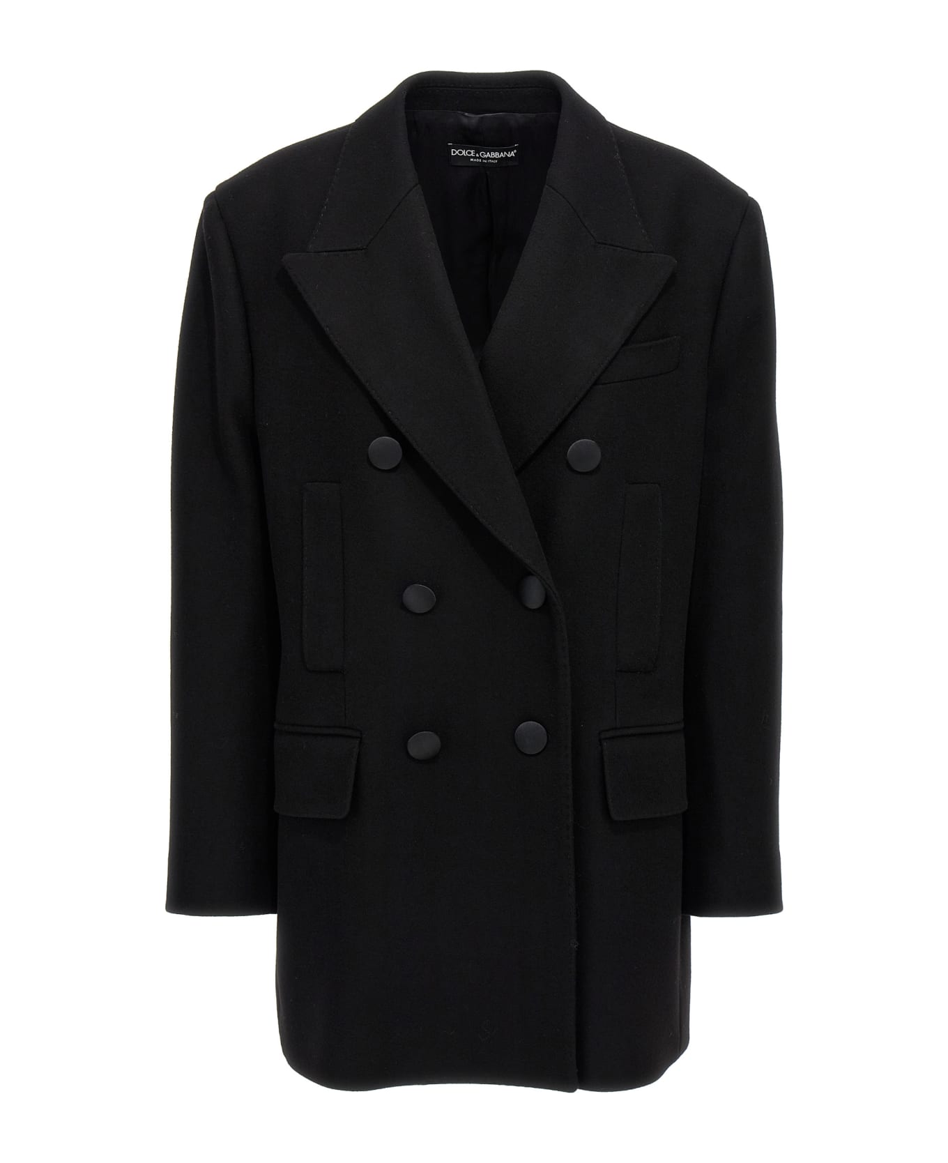 Dolce & Gabbana 'peacoat' Coat - Black  