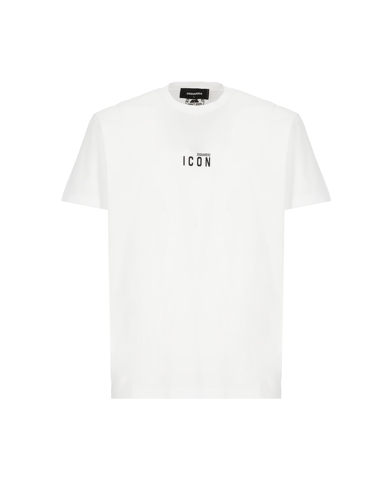 Dsquared2 White Cotton T-shirt - 989