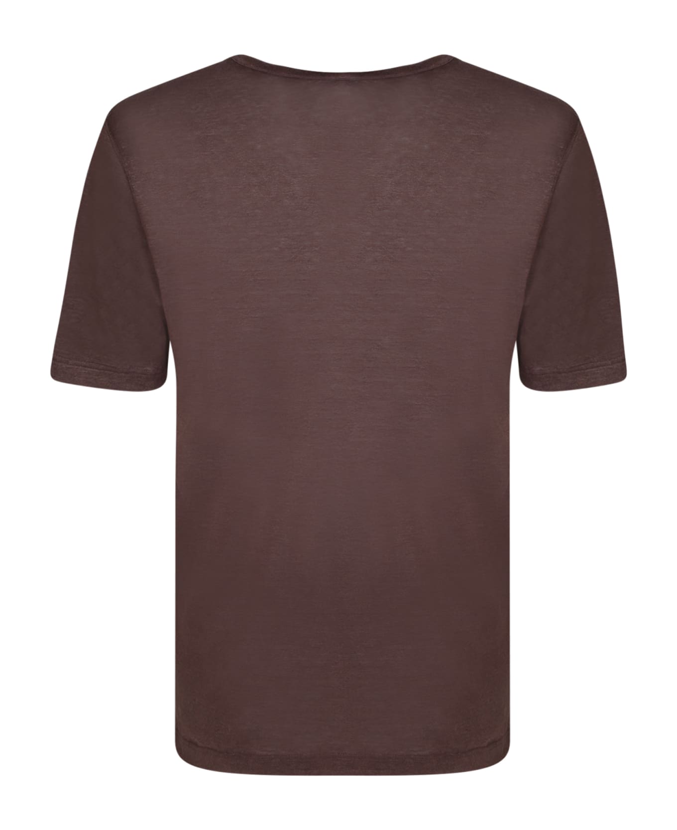 Lardini Dark Brown T-shirt - Brown