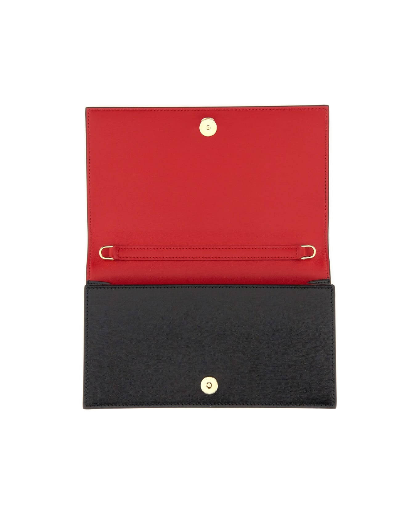 Ferragamo Mini Bag With Hooks - BLACK